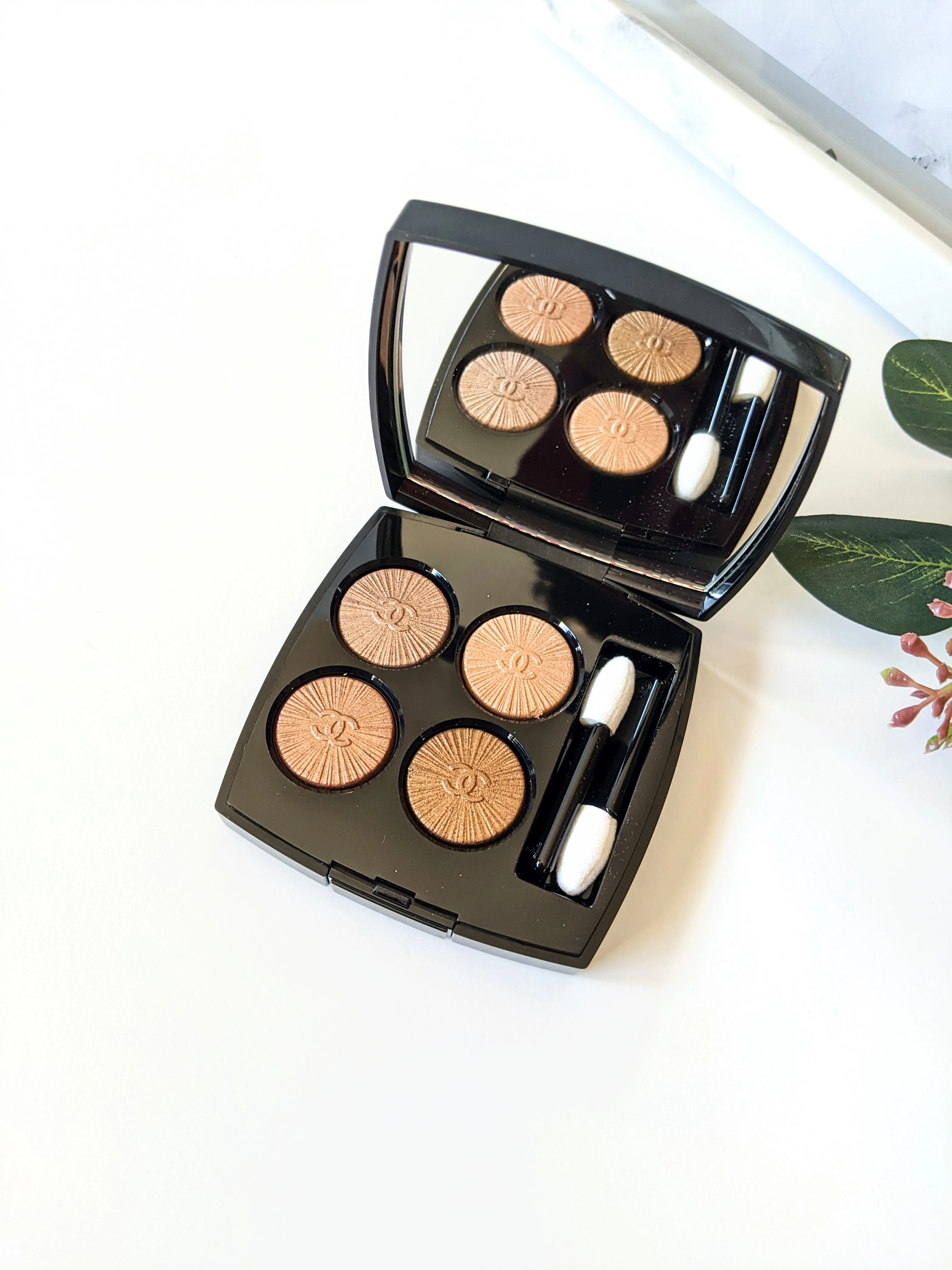 New Chanel Spring-Summer 2022 Mediterraneen Les 4 Ombres Eyeshadow Palette  Review - BlushNBasil