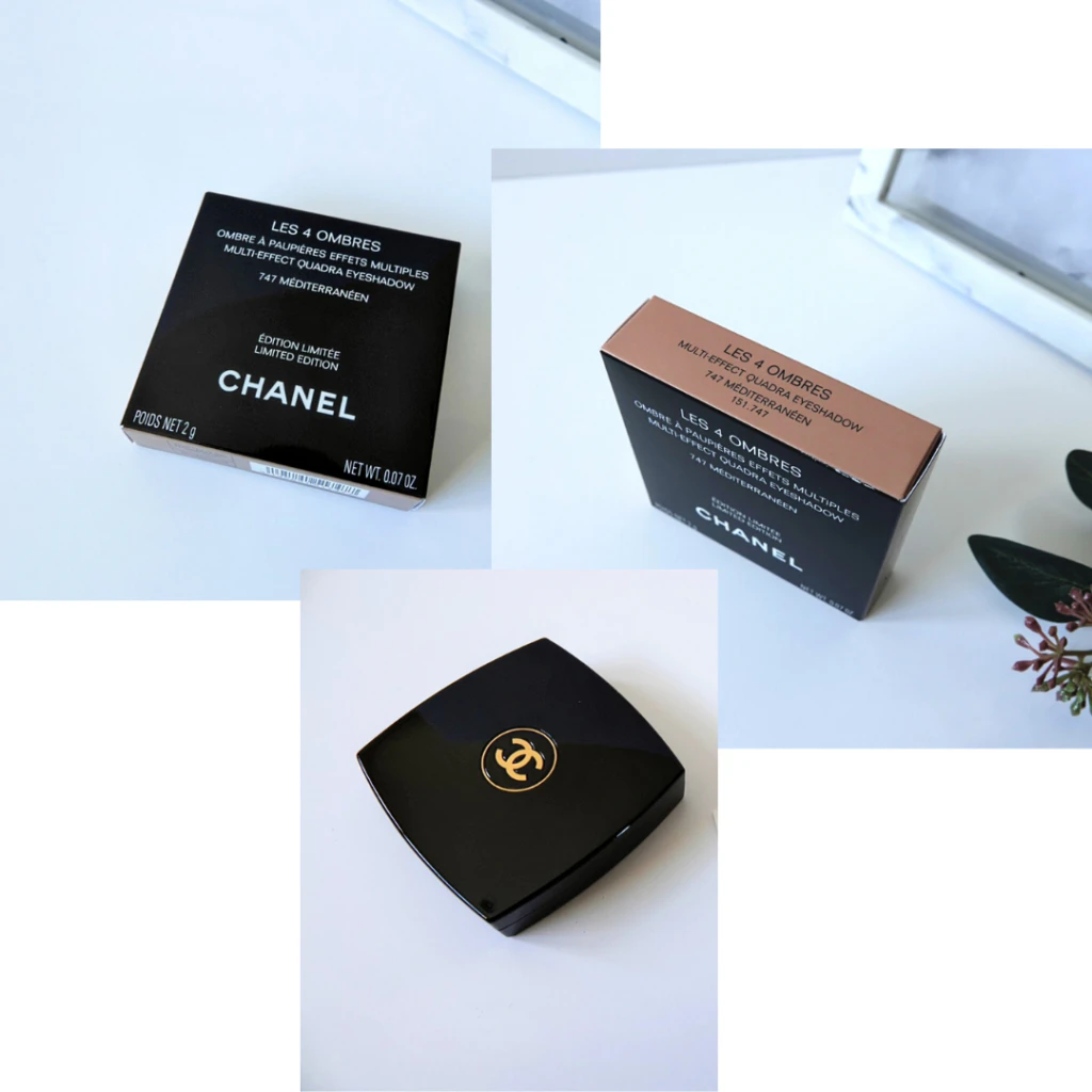 New Chanel Spring-Summer 2022 Mediterraneen Les 4 Ombres Eyeshadow Palette  Review - BlushNBasil
