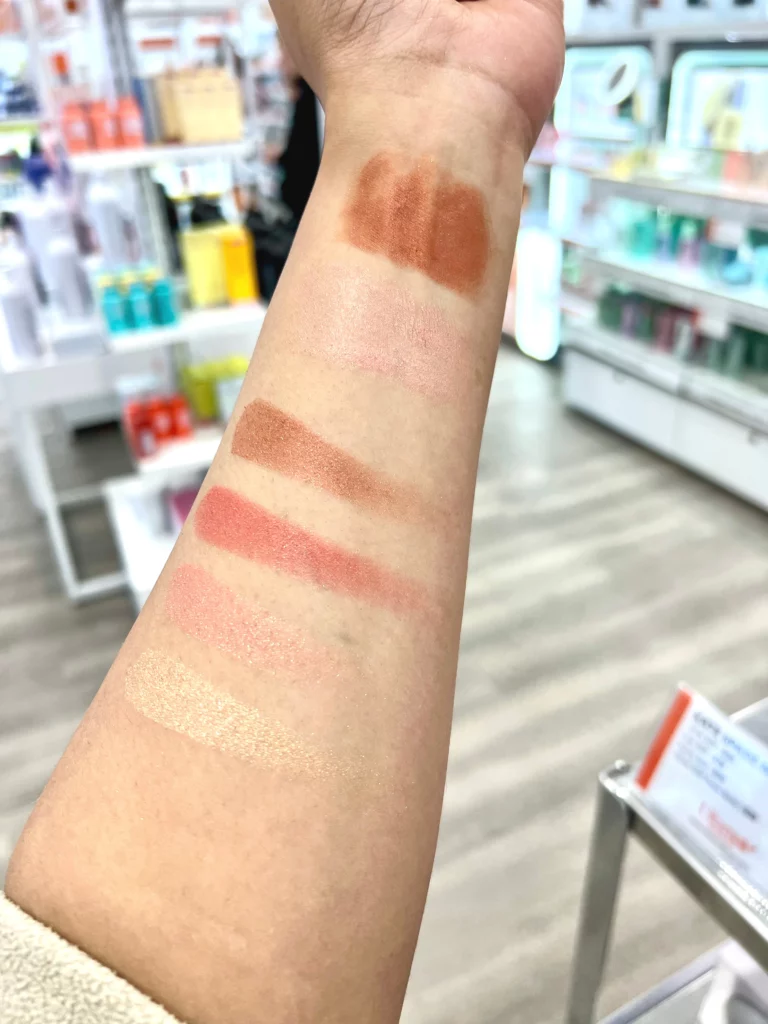 NARS Four Play Blush Quad و The Multiples Swatched