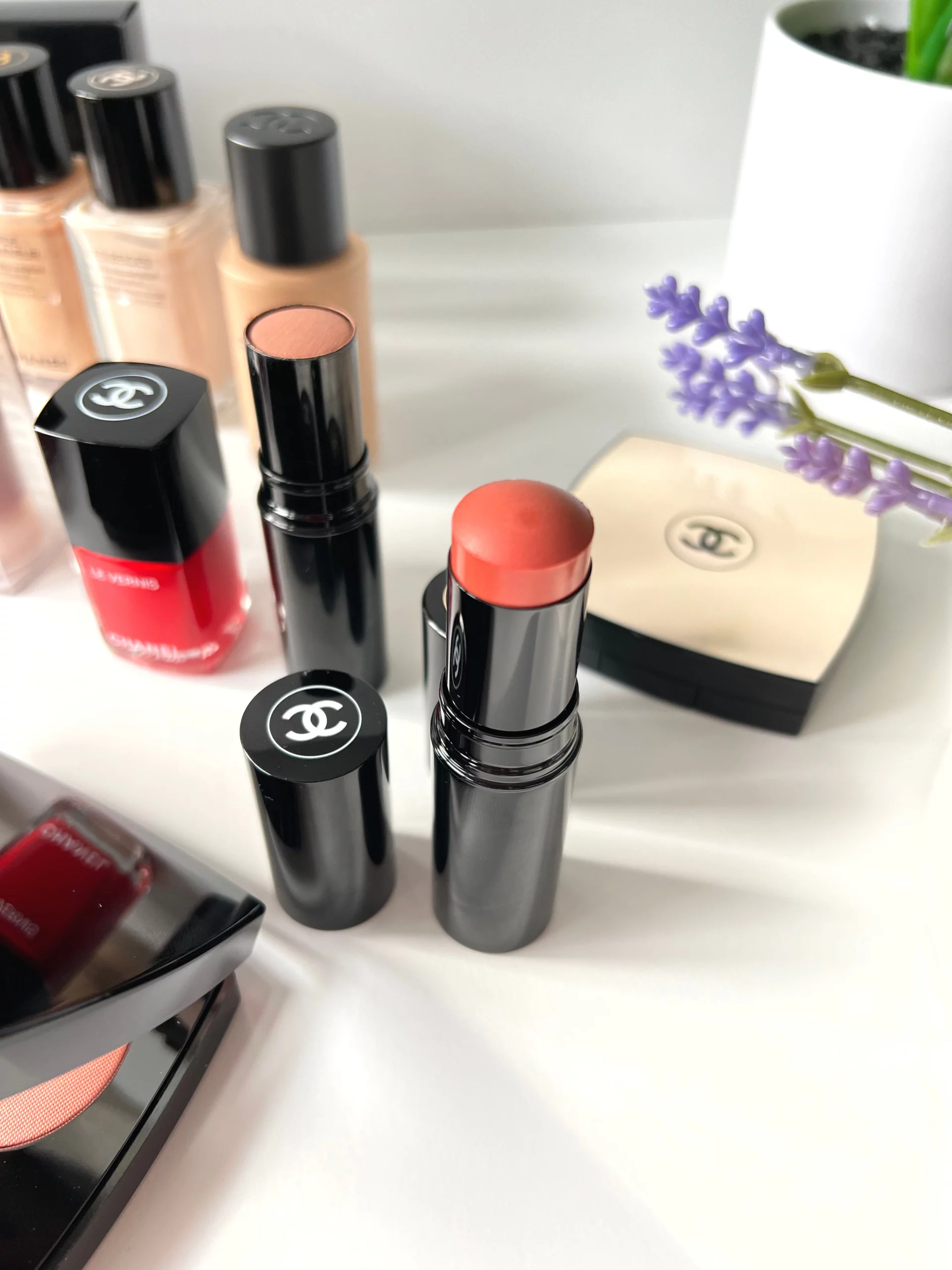New Chanel Baume Essentiel Multi-Use Glow Stick Rouge Frais Review -  BlushNBasil